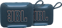 JBL Go 5 Doppelpack Blau Kabellosen Lautsprecher im Set