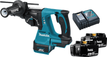 Makita DHR243Z 5,0-Ah-Akku (2x) Starterset 