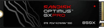 SANDISK Optimus GX PRO 850X 8TB NVMe-SSD mit Kühlkörper SanDisk interne SSD