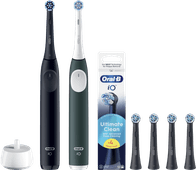 Oral-B iO 2 Doppelpack Schwarz und Grün Vorteilspack Elektrische Zahnbürste Angebot