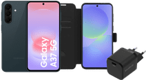 Samsung Galaxy A37 128GB Dunkelgrün 5G + Basis-Zubehörset Smartphone, Tablet und Smart-Uhr im Angebot