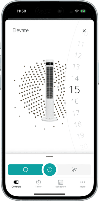 Duux Elevate Smart Weiß