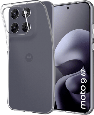 Just in Case Soft Design Motorola Moto G67 / G77 Backcover Transparent