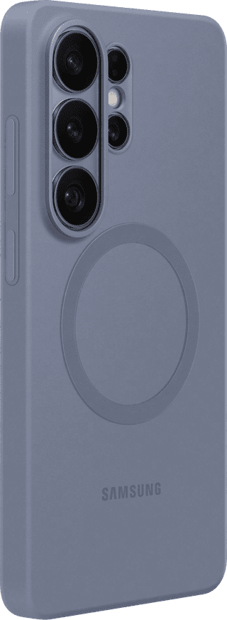 Samsung Galaxy S26 Ultra Backcover aus Silikon mit Magnet Lila