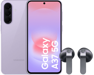 Samsung Galaxy A37 128GB Rosa 5G + Samsung Galaxy Buds4 Schwarz