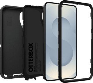 OtterBox Defender Samsung Galaxy S25 Back Cover Black