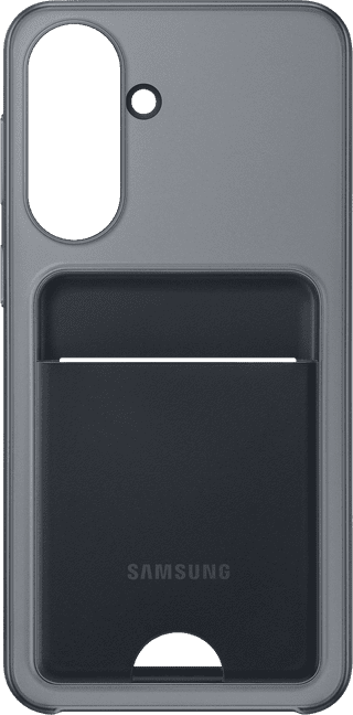 Samsung Galaxy A37 Card Slot Back Cover Black