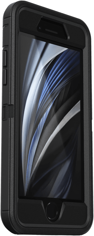OtterBox Defender Apple iPhone SE 2022/SE 2020/8/7 Back Cover Black