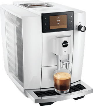 JURA E6 Piano White (ED)