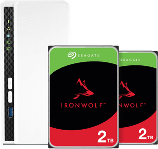 QNAP TS-233 + Seagate Ironwolf 2 TB Doppelpack