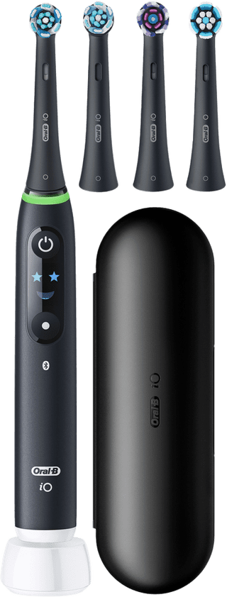 Oral-B iO 6 Black Holiday Edition with 4 brush heads