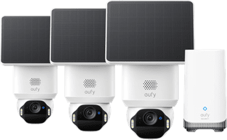 eufy SoloCam E42 3er-Pack + HomeBase 3