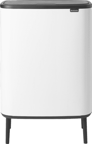 Brabantia Bo Touch Bin Hi Mülleimer - 60 l - Weiß