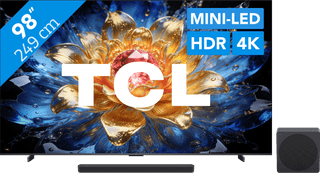 TCL QD Mini LED 98" T8D (2026) + TCL A65K