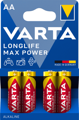 Varta Longlife Max Power AA Blister 4 Stück