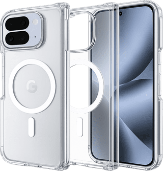 Just in Case Google Pixel 11 Pro Fold Backcover mit Magnet Transparent