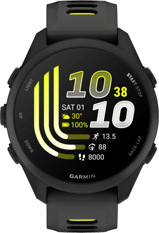 Garmin Forerunner 170 43 mm Schwarz