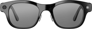 HTC VIVE Eagle KI-Brille Sonnenbrille Rechteckig Schwarz