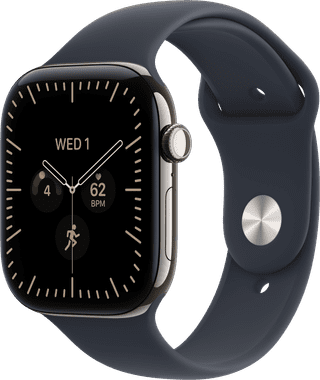 Apple Watch Series 12 Cellular 46mm Natural Titanium Sport Band M/L