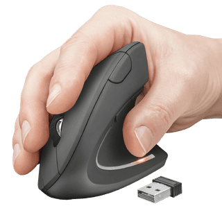 Trust Verto Kabellose Ergonomische Maus