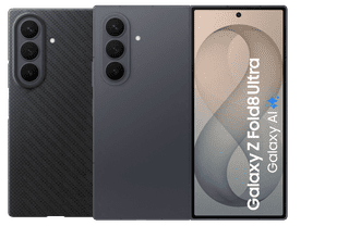 Samsung Galaxy Z Fold8 Ultra 512GB Schwarz 5G + Carbon Backcover mit Magnet Schwarz