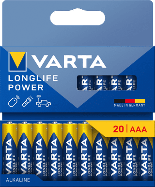 Varta Longlife Power AAA Pack 20 Stück