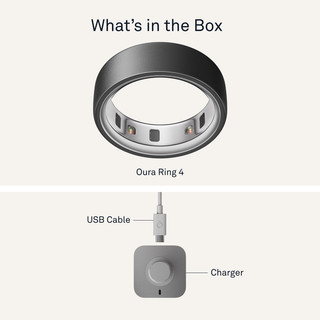 Oura Ring 4 Size 5 Gray