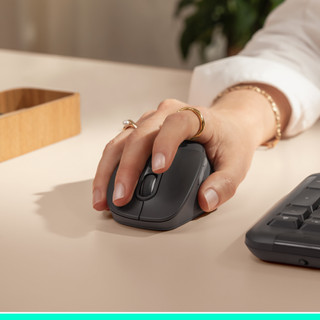 Logitech Signature Comfort Plus M850 L Wireless Mouse Graphite