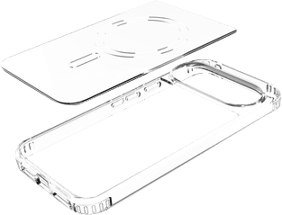 Just in Case Google Pixel 11 / 11 Pro Backcover mit Magnet Transparent