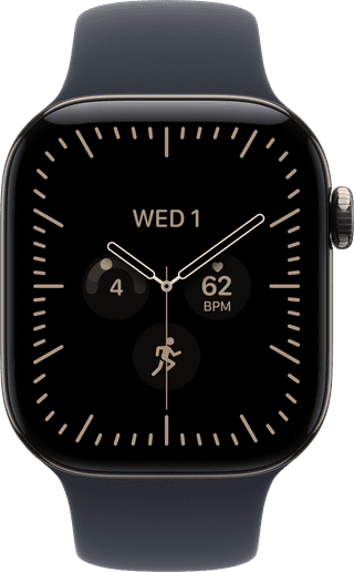 Apple Watch Series 12 Cellular 42mm Titanium Natural Sport Band M/L