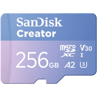 SANDISK microSDXC Creator 256GB 130 MB/s