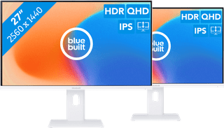 BlueBuilt 27 Zoll Quad HD Monitor Doppelpack