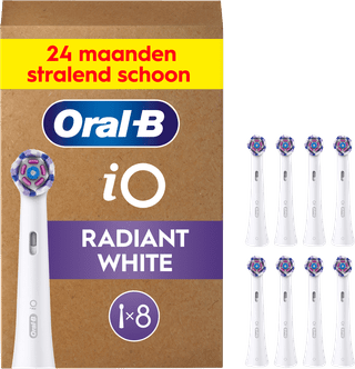 Oral-B iO Strahlendes Weiss (8 Stück) Weiß