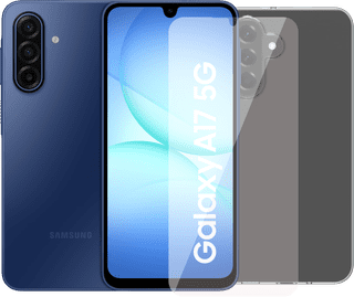 Samsung Galaxy A17 128GB Blau 5G + Zubehörset