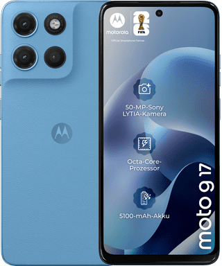 Motorola Moto G17 Hellblau 4G