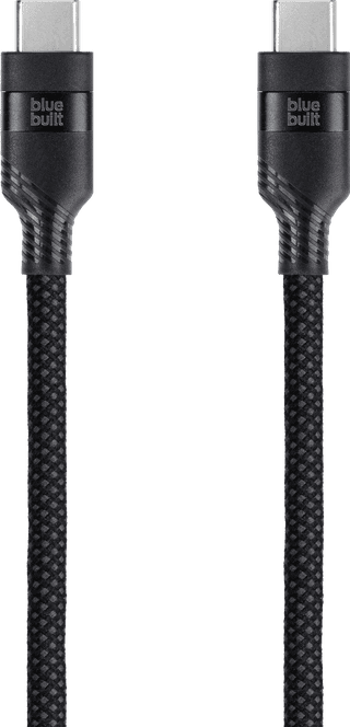 BlueBuilt USB-C-Kabel 240 W 2 m Nylon Schwarz