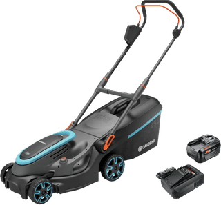 GARDENA PowerMax 37/36V P4A Solo 4,0-Ah-Akku (2x) Starterset