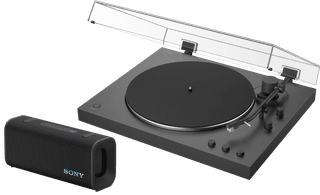 Sony PS-LX3BT Schwarz + Sony ULT Field 3