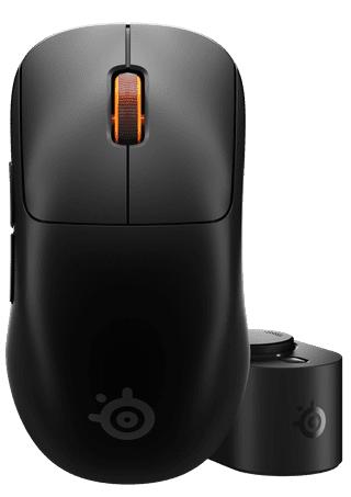 SteelSeries Sensei Pro WL Kabellose Gaming-Maus Schwarz