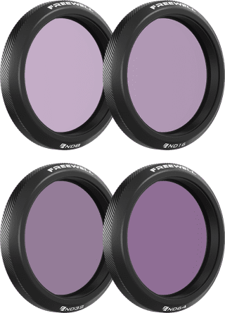Freewell DJI Osmo Action 5 Pro Filters Standard Day 4er-Pack