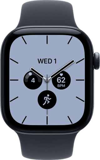 Apple Watch Series 12 Cellular 42mm Ceramic Night Blue Sport Band S/M