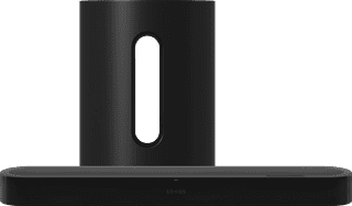 Sonos Beam Ultra Schwarz + Sonos Sub Mini