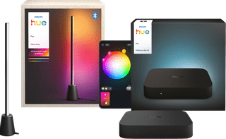 Philips Hue Play Stehleuchte + HDMI Sync Box 4K