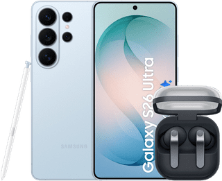 Samsung Galaxy S26 Ultra 512GB Hellblau 5G + Samsung Galaxy Buds4 Pro Schwarz