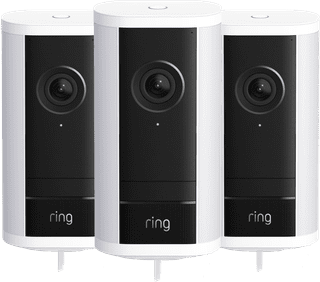 Ring Spotlight Kamera Pro 2. Generation Kabelgebunden Weiß 3er-Pack