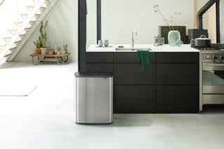Brabantia Bo Touch Bin 2x 30 Liter Edelstahl Fingerprint Proof