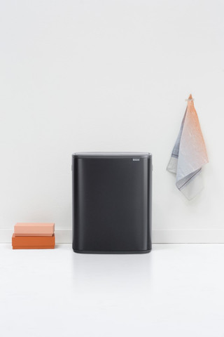 Brabantia Bo Touch Bin 60 Liter Matt Black