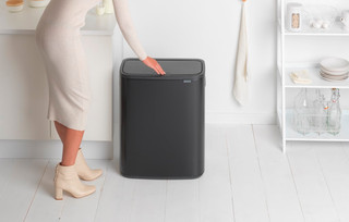 Brabantia Bo Touch Bin 60 Liter Matt Black