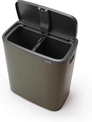 Brabantia Bo Touch Bin 2 x 30 Liter Platinum