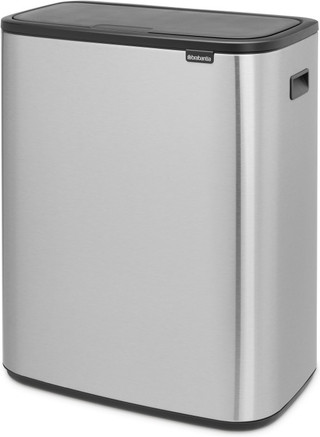 Brabantia Bo Touch Bin 2x 30 Liter Edelstahl Fingerprint Proof